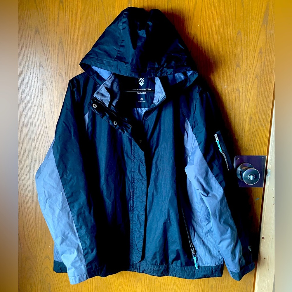 Free country rain coat